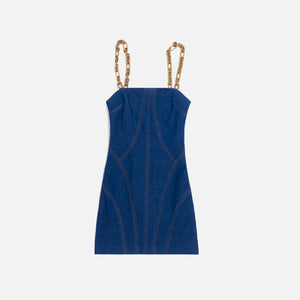 Manning Cartell Faded Glory Mini Dress w/ Chain - Faded Blue