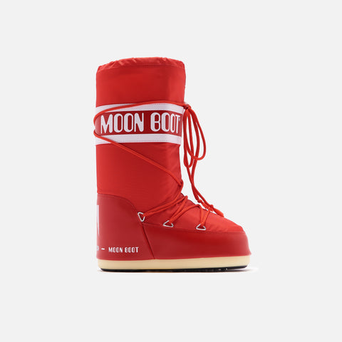 Kith Women Moon Boot Nylon - Red