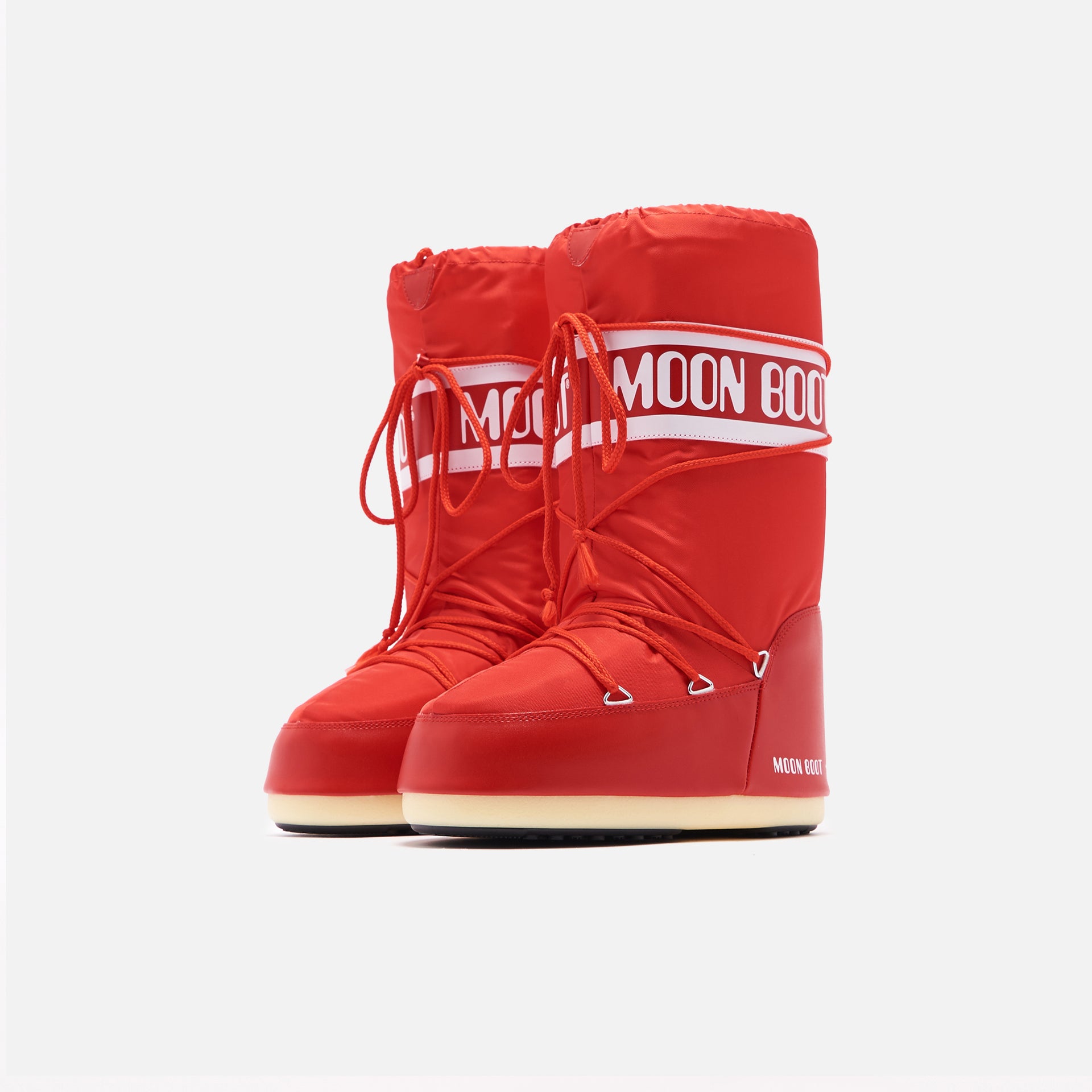 Kith Women Moon Boot Nylon - Red