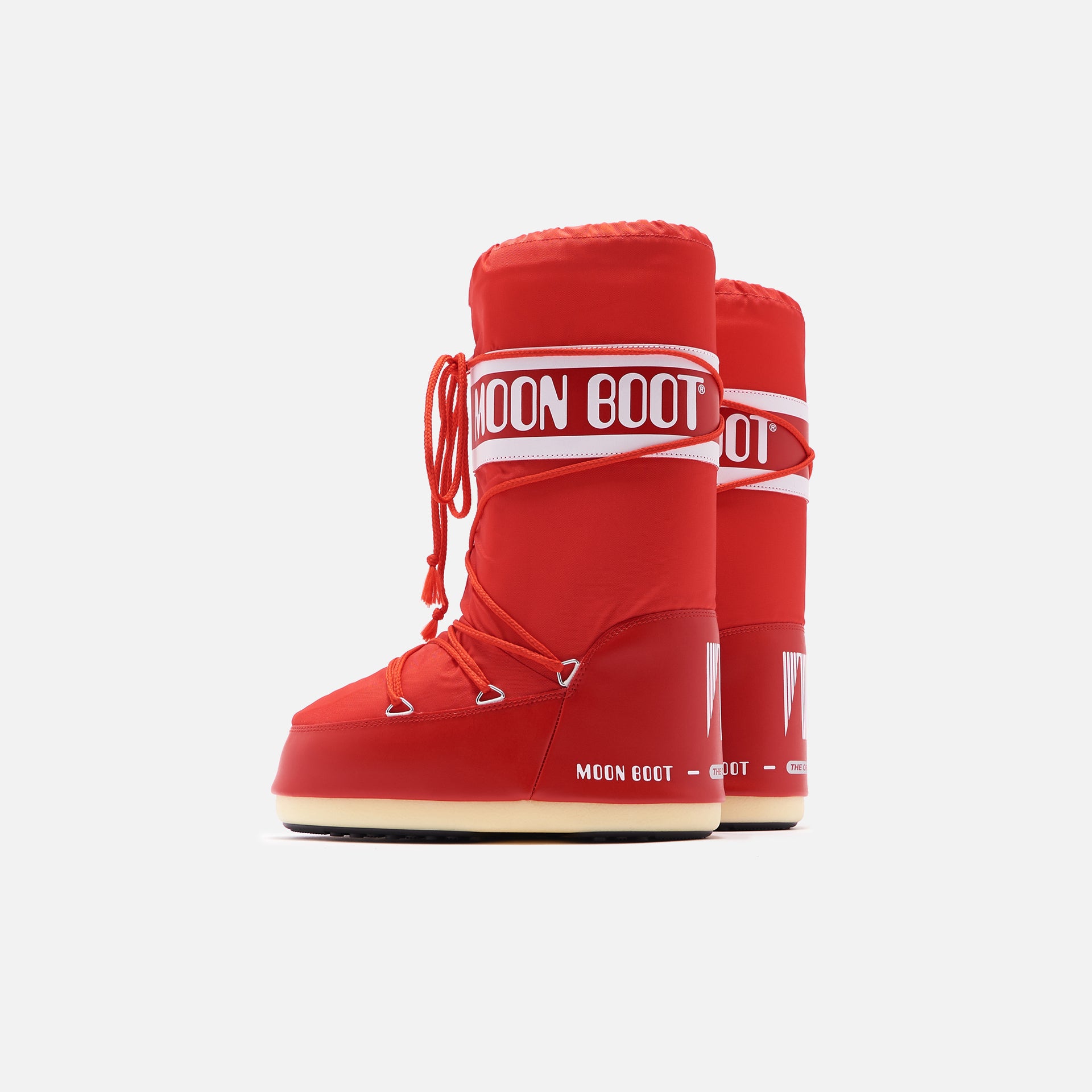 Kith Women Moon Boot Nylon - Red