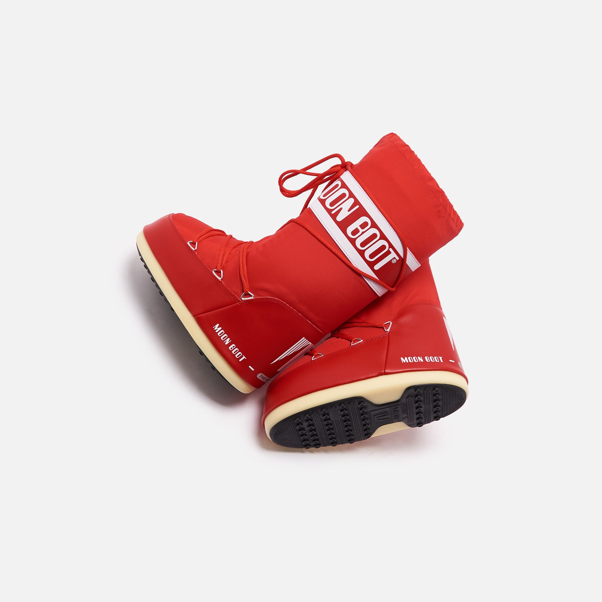 Kith Women Moon Boot Nylon - Red