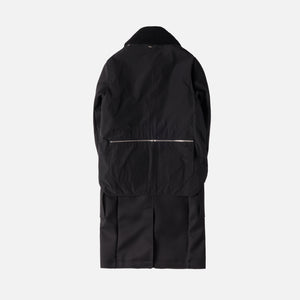 Tim Coppens Layered Trench Coat - Black