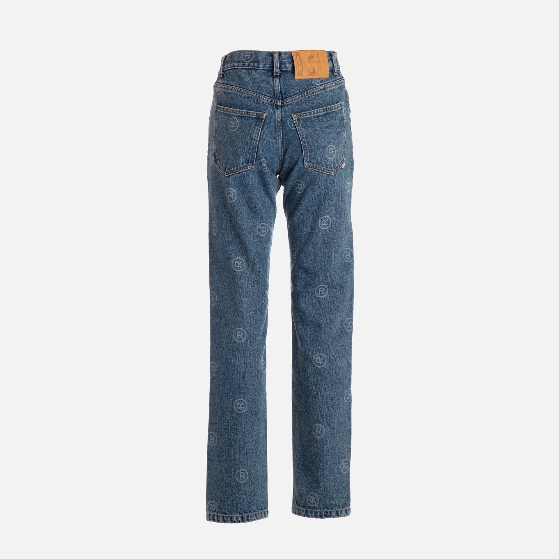 Martine Rose Straight Leg Jeans - Blue Denim