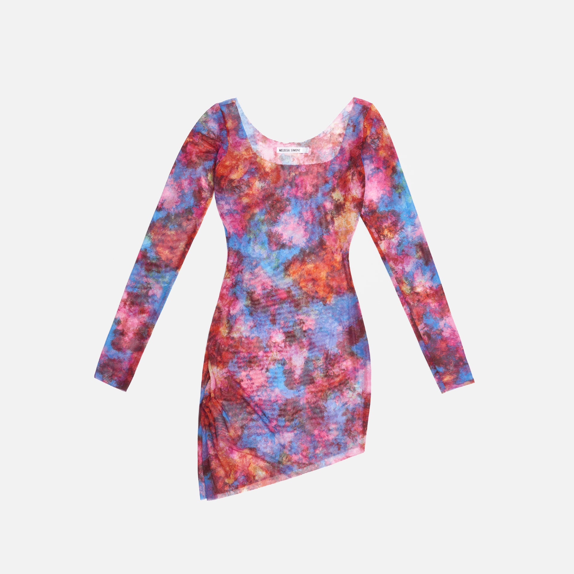 melissa mesh mini dress Melissa Simone Yanis Mini Mesh Dress in Multi