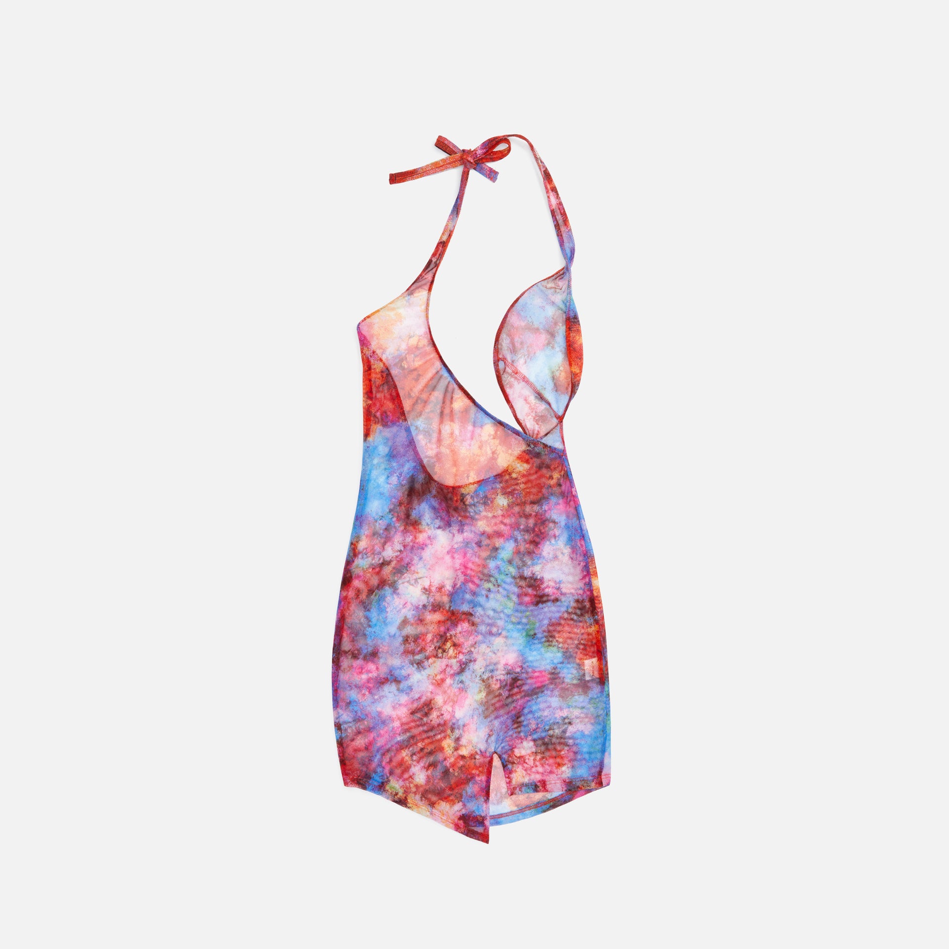 Melissa Simone Mini Mesh Dress - Multi
