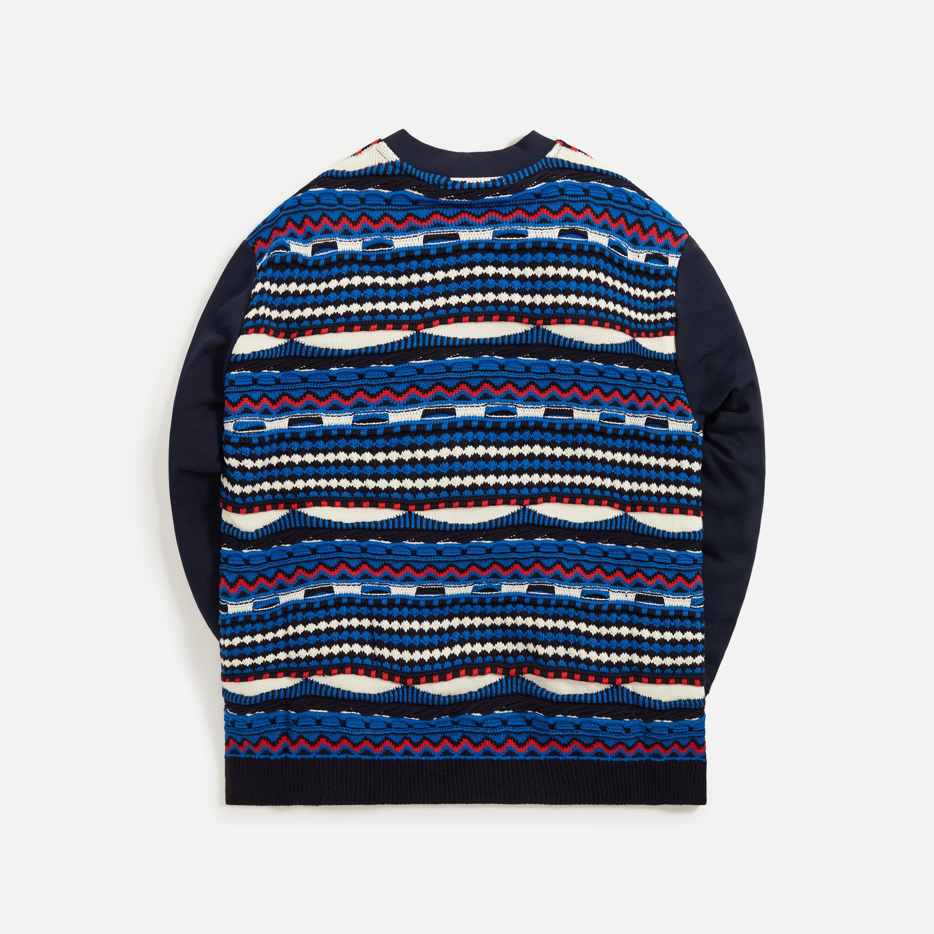 Missoni Intarsia Crewneck Sweatshirt - Blue