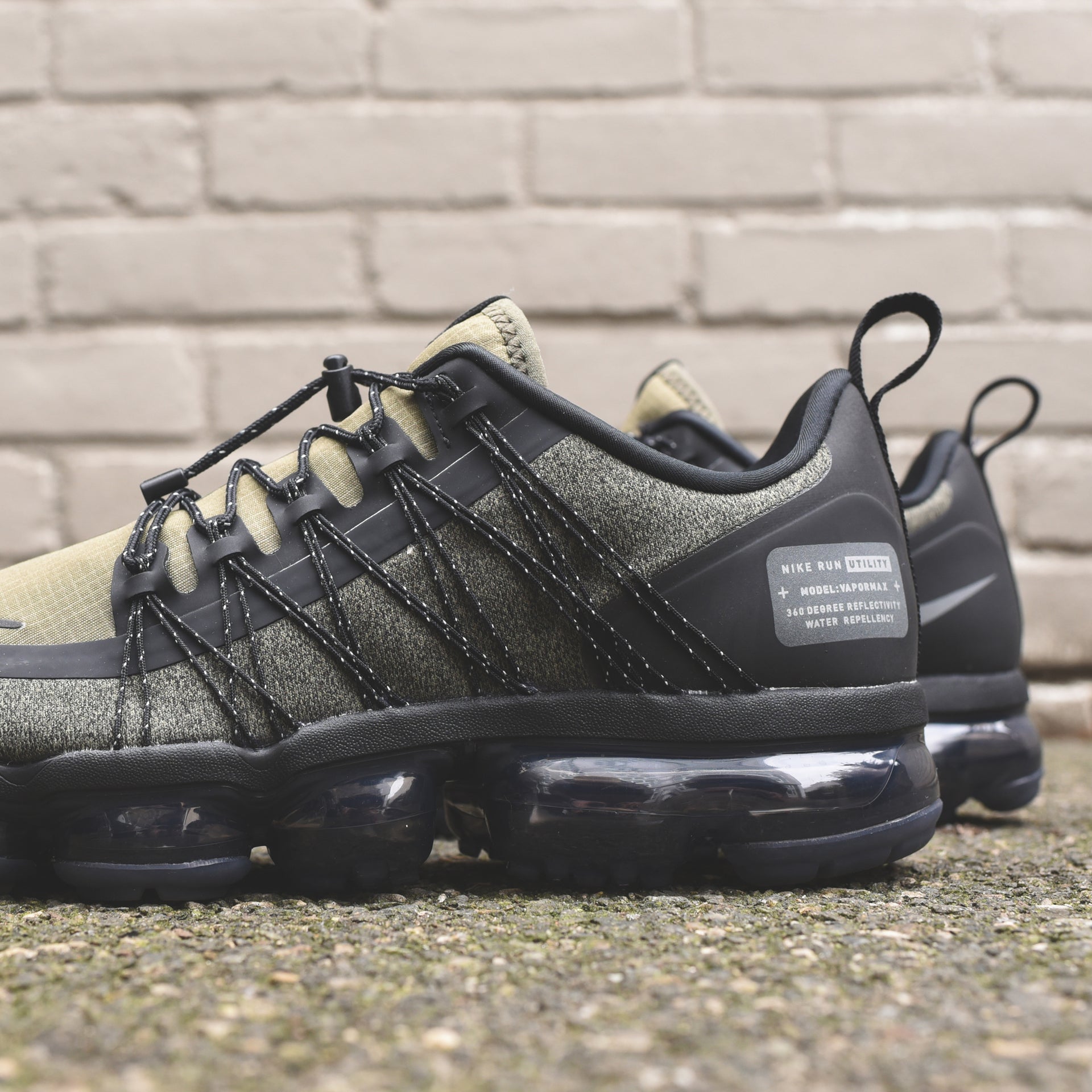Nike Air VaporMax Run Utility - Olive / Black