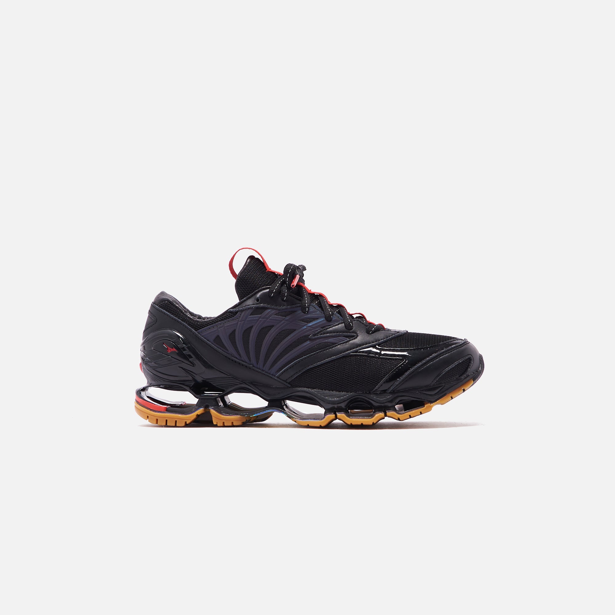 Mizuno x Futur Wave Prophecy - Black / High Risk Red – Kith