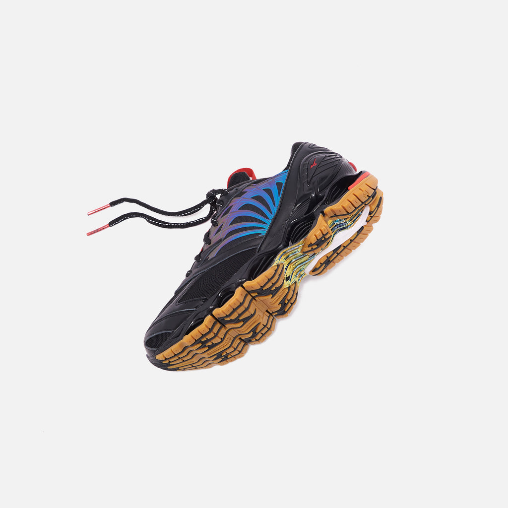 Mizuno x Futur Wave Prophecy - Black / High Risk Red – Kith