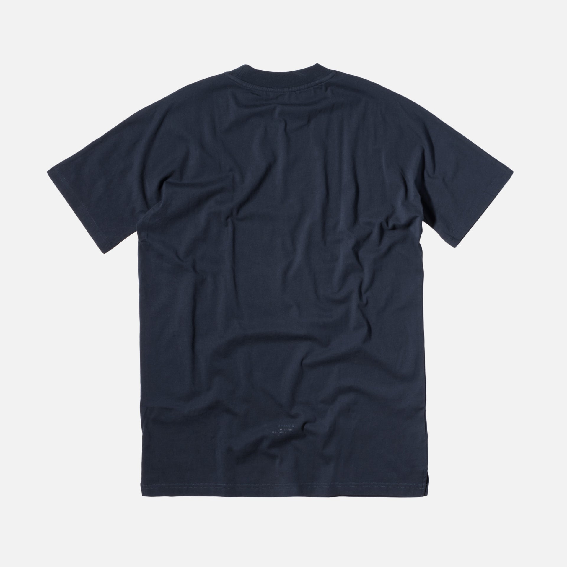 Stampd Mock Neck Pocket Tee - Navy