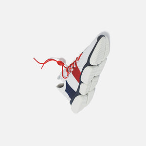 Moncler The Bubble Sneaker - White / Blue / Red