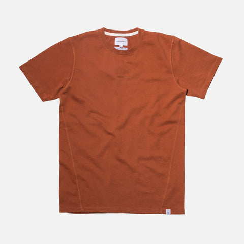 Norse Projects Dry Cotton Tee - Pure Umber