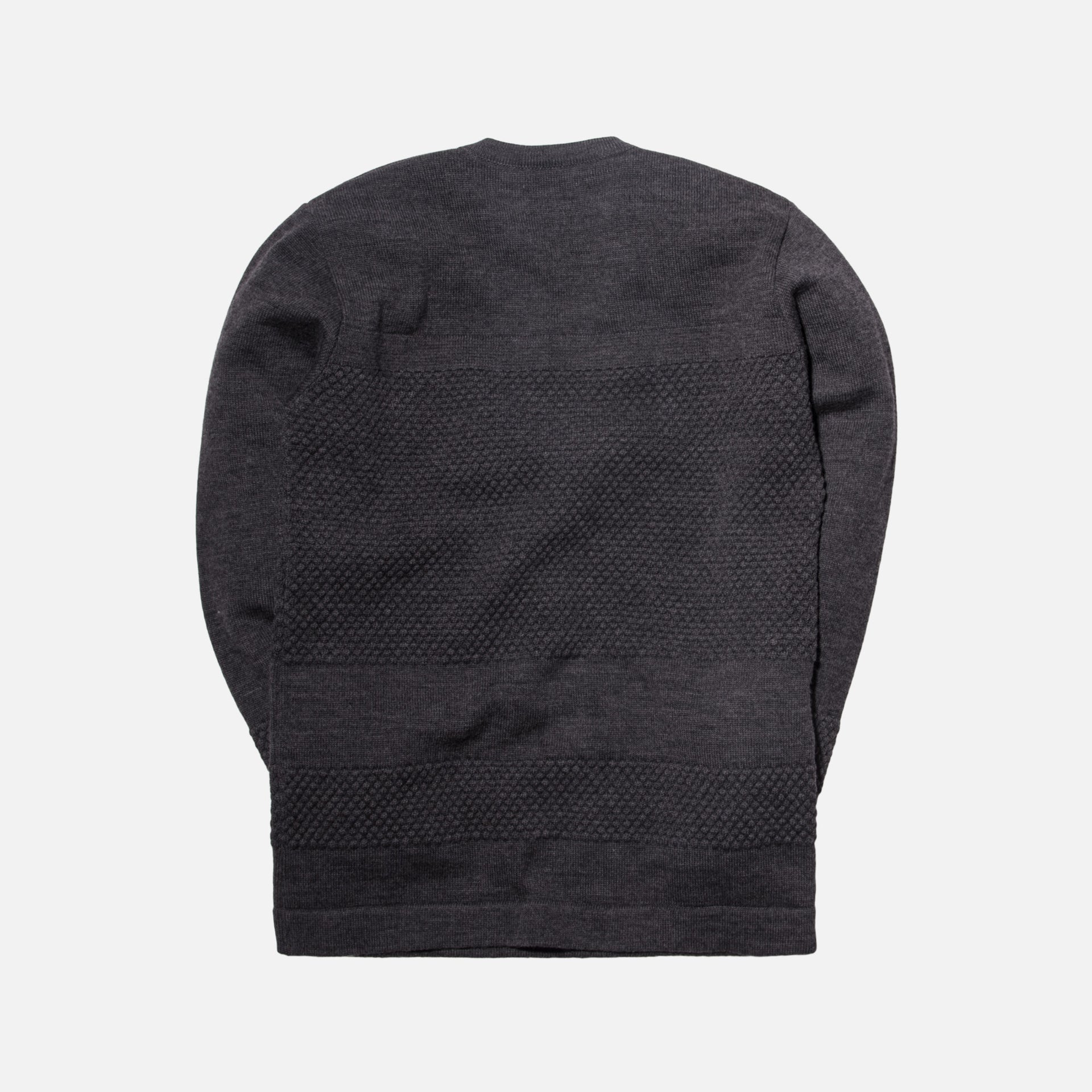 Norse Projects Skagen Bubble Crewneck - Charcoal