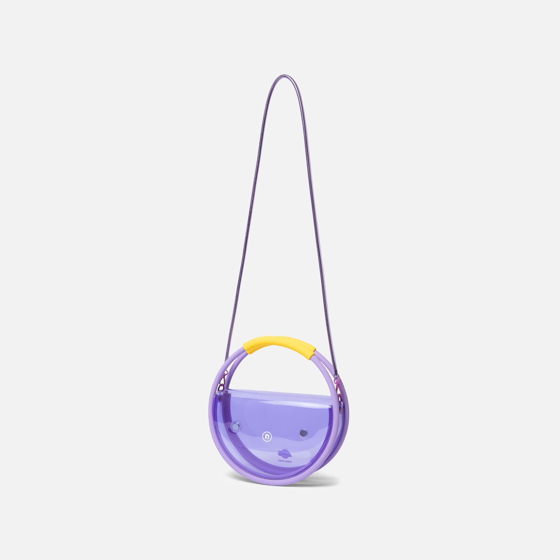Nana-Nana Hoop PVC Bag Medium - LA Lakers Purple