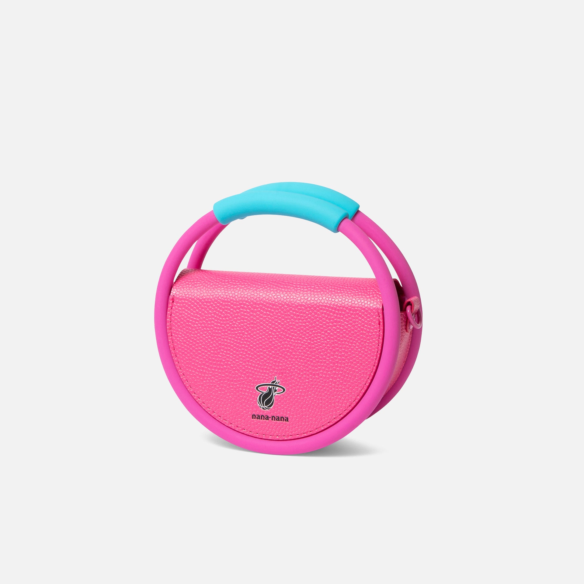 Nana-Nana Hoop Basketball Bag Small - Miami Heat Pink