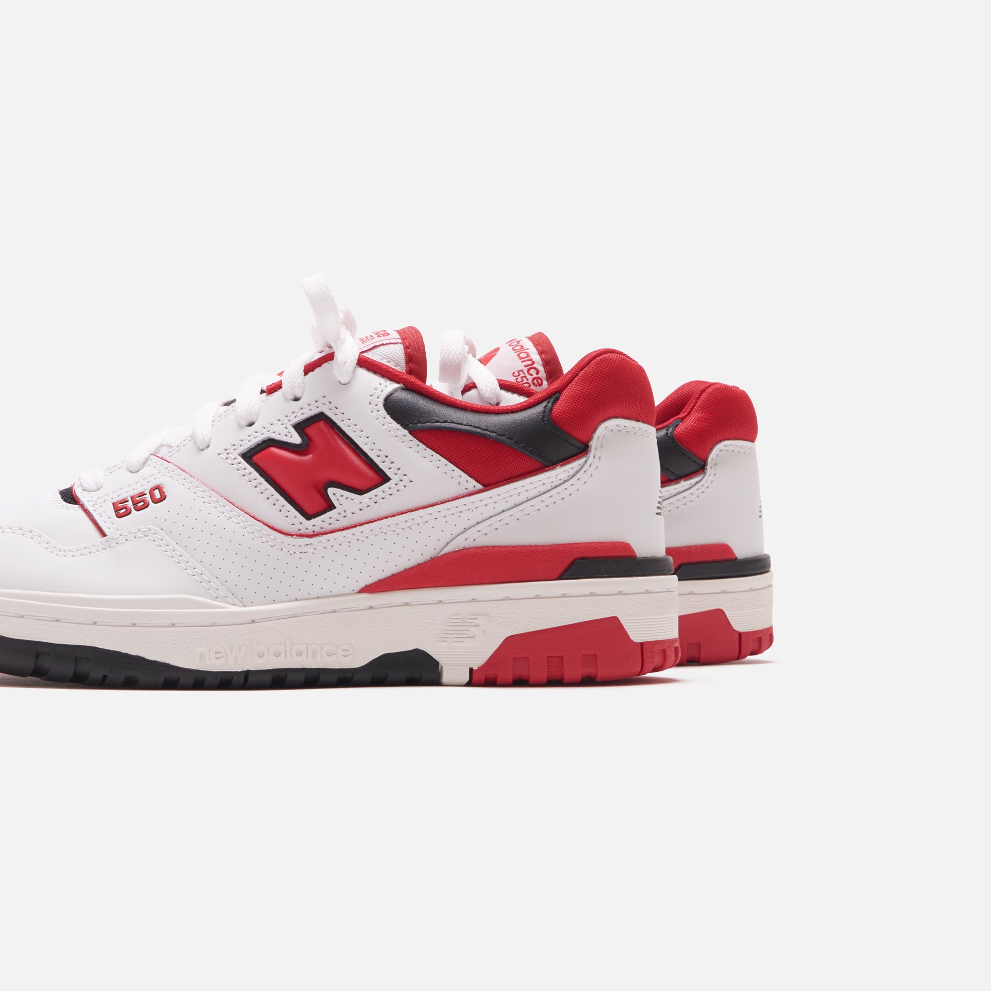 New Balance 550 - White / Team Red – Kith