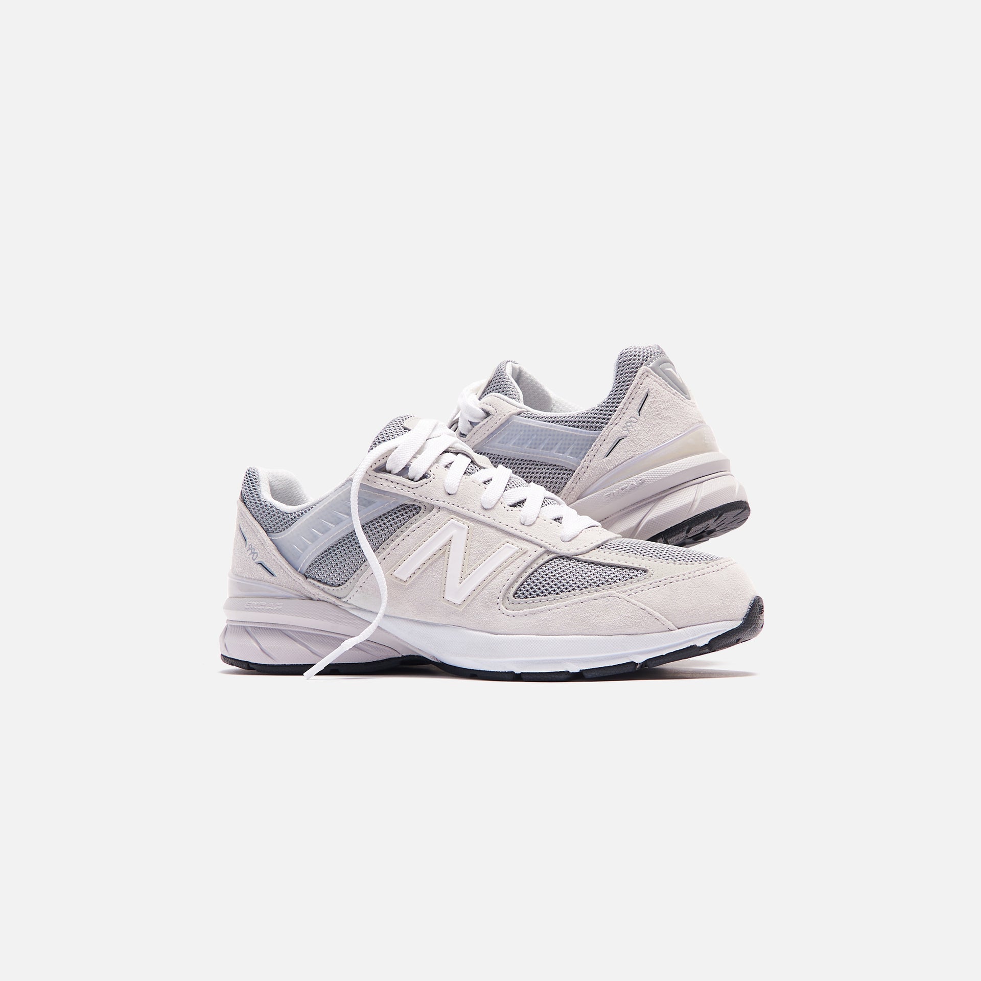 New Balance 990 V5 Grade School - Nimbus Cloud / Silver Metallic