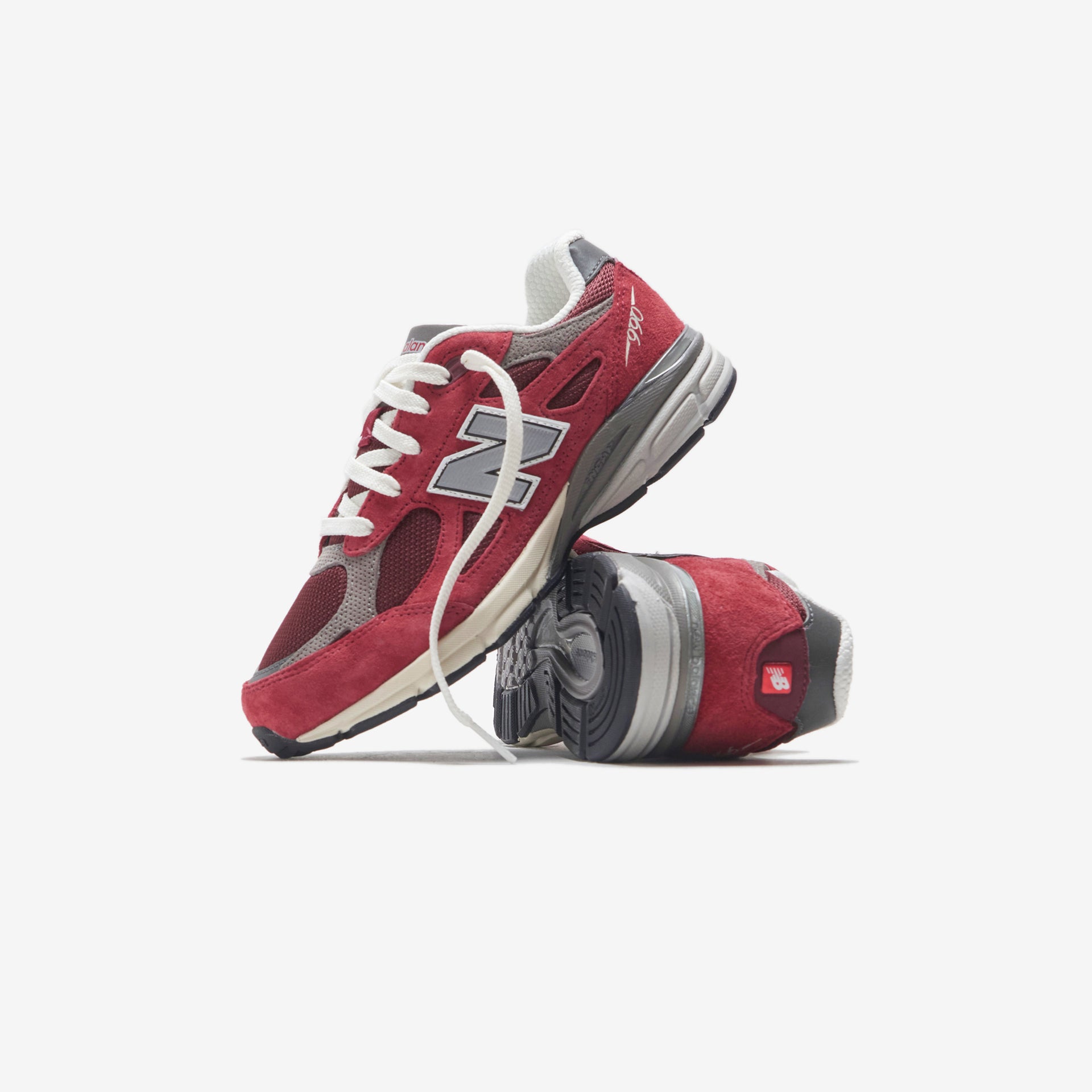 New Balance Grade School 990 v3 - Red