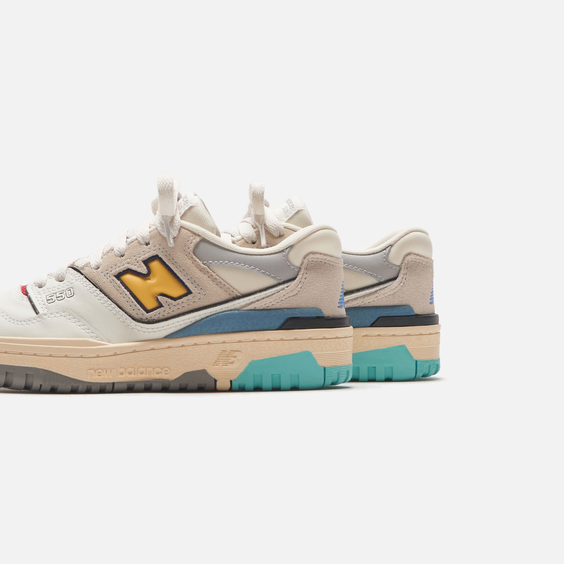New Balance Grade School 550 - White / Surf