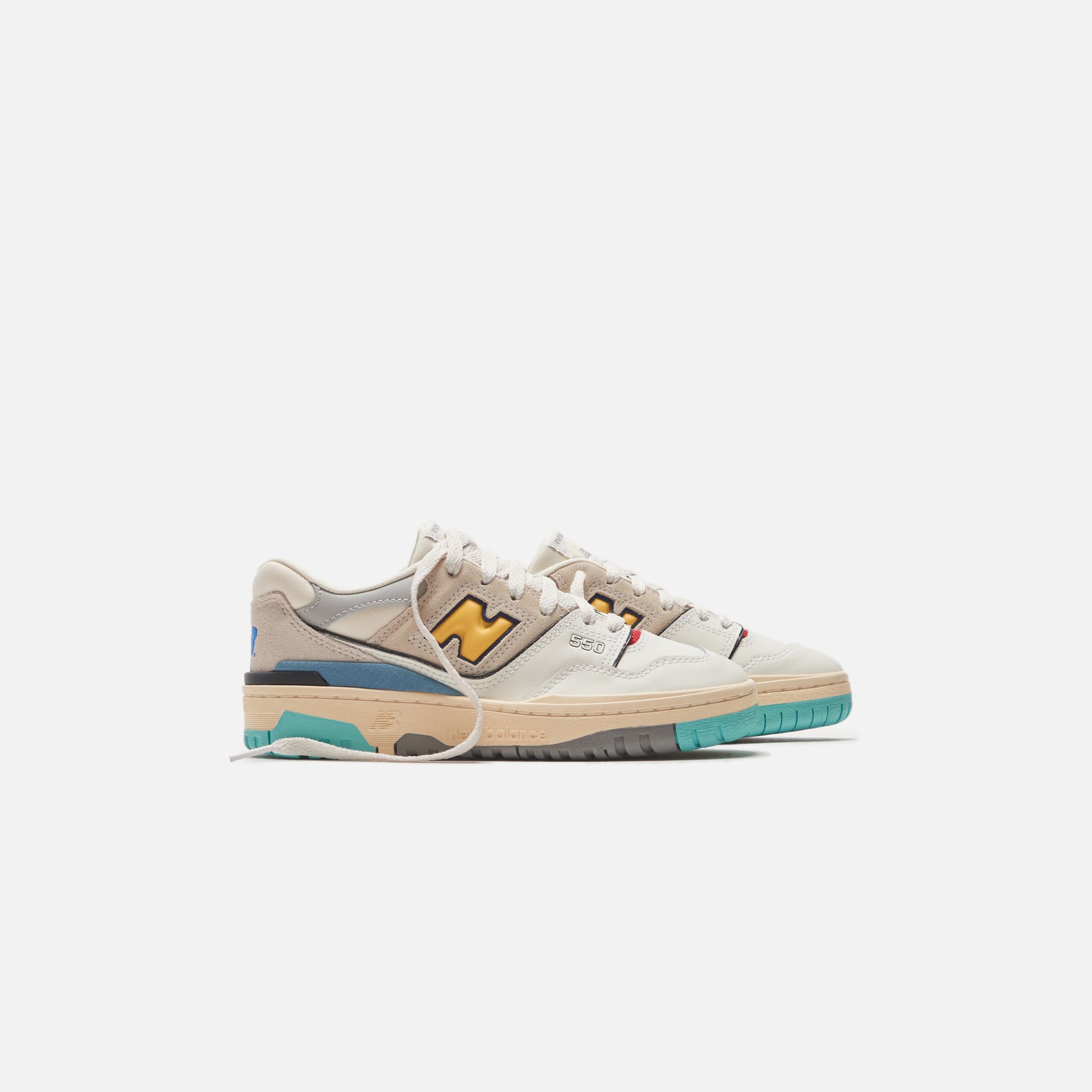 New Balance Grade School 550 - White / Surf