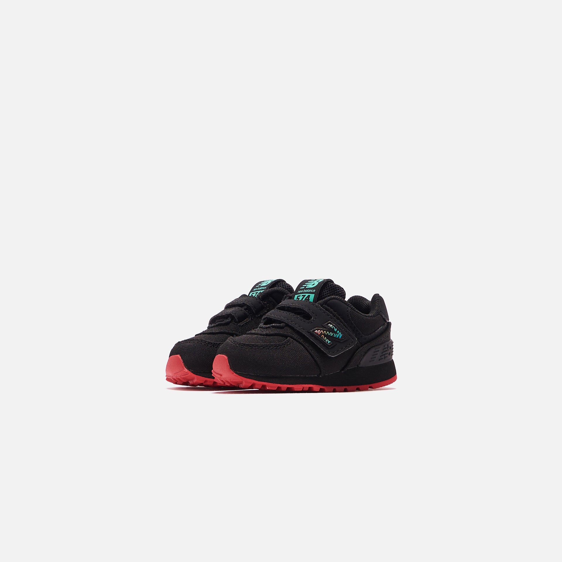 New Balance Infant 574 - Black / Multi