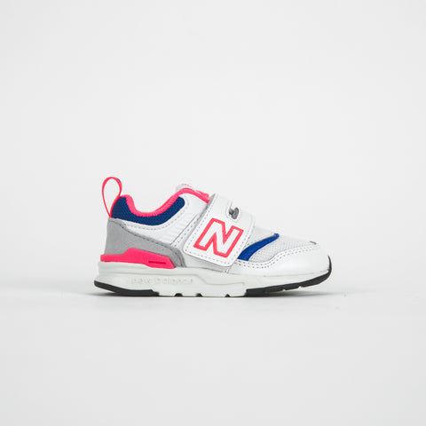 New Balance Infant 997H - White / Pink / Blue