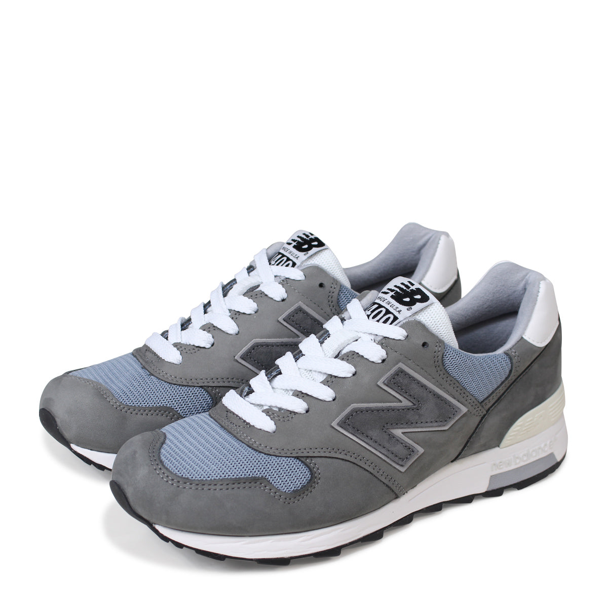 New Balance 1400 Nubuck - Grey / Blue – Kith