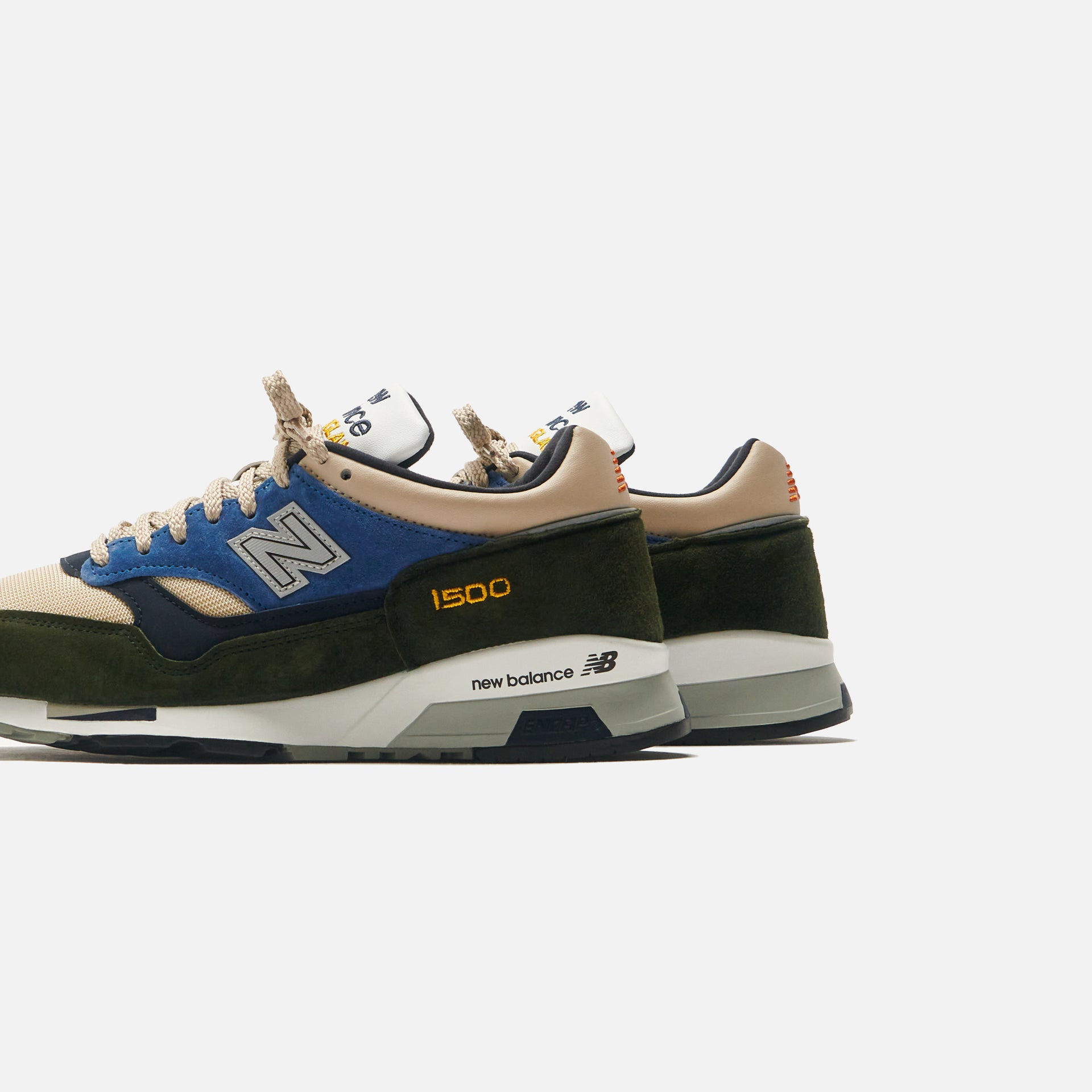 New Balance Made in UK 1500 - Khaki / Sand / Blue / Yellow