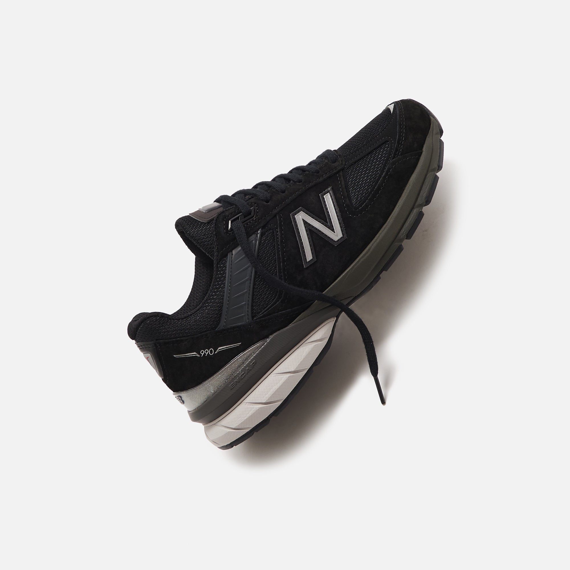New Balance 990 - Black / Navy / Grey – Kith