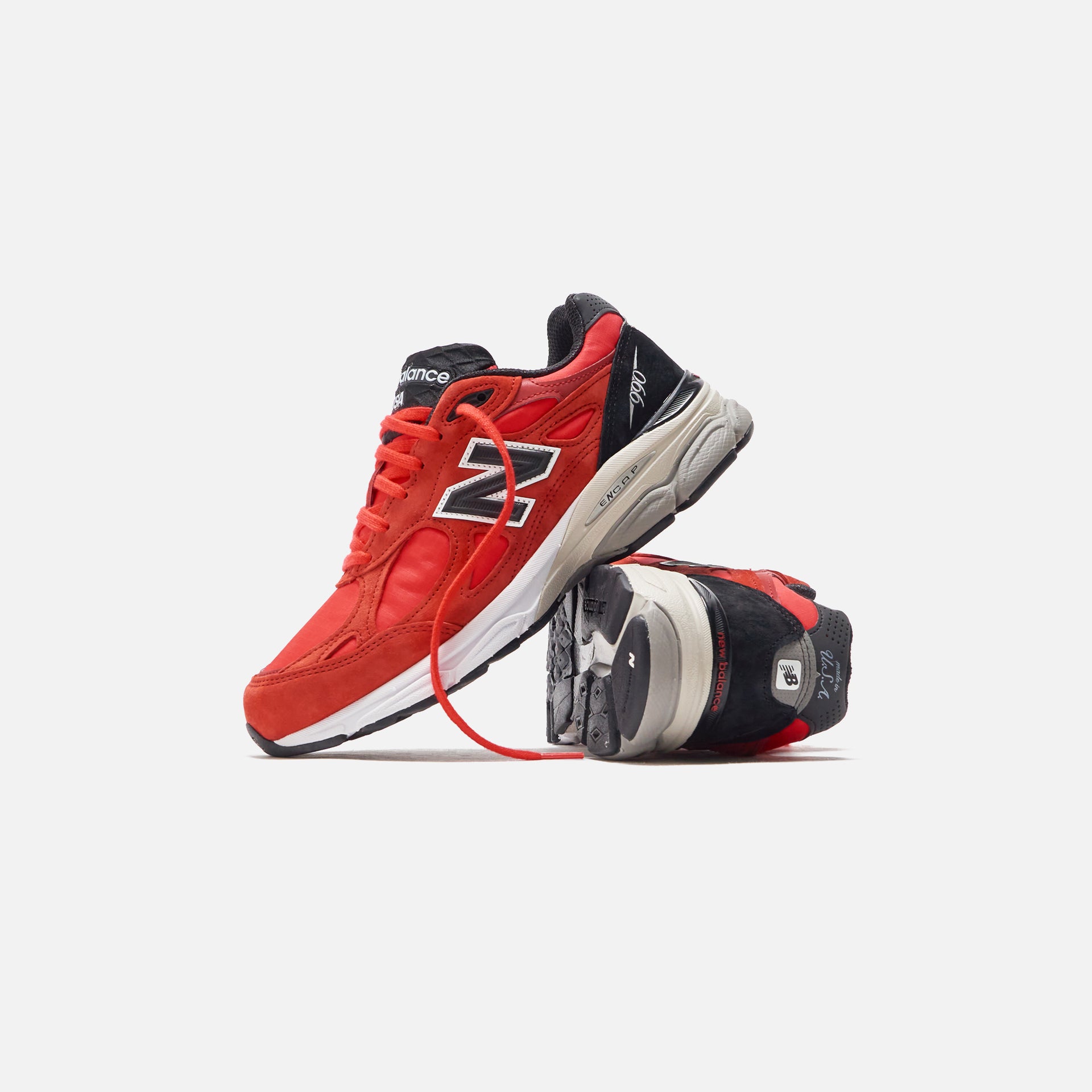 New Balance Made in USA 990 v3 -  Red / Black
