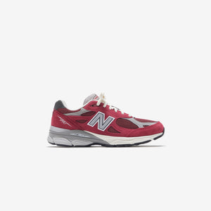 New Balance Made in USA 990TF3 - Red / Grey