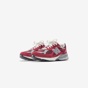 New Balance Made in USA 990TF3 - Red / Grey
