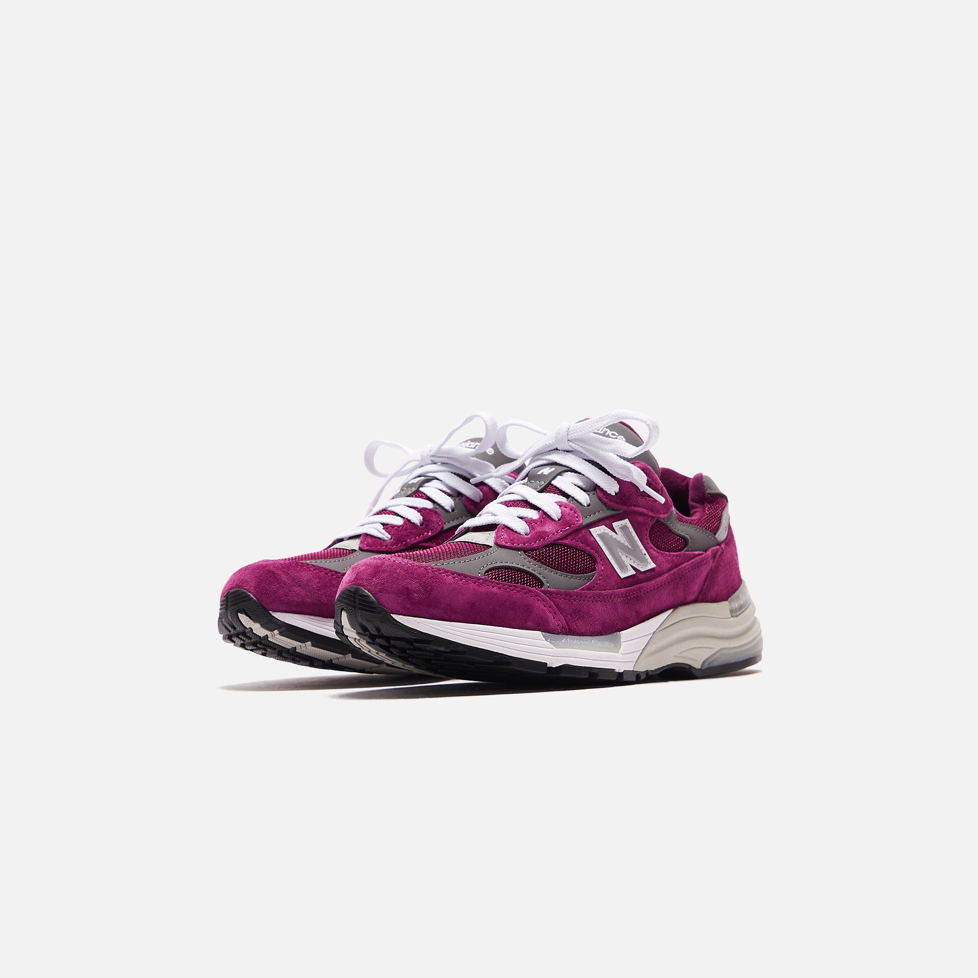 New Balance M992BA - Maroon / Grey