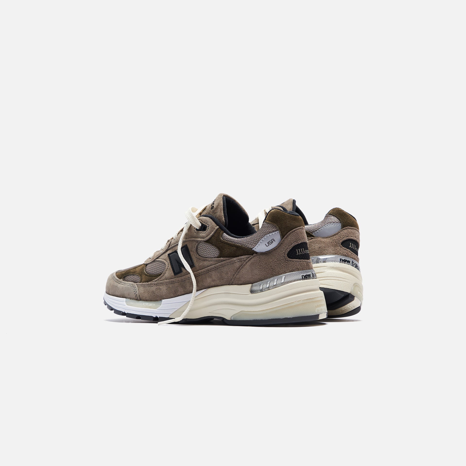 New Balance x JJJJound 992 - Grey / Olive / Oatmeal – Kith New Balance x JJJJound 992 - Grey / Olive / Oatmeal – Kith