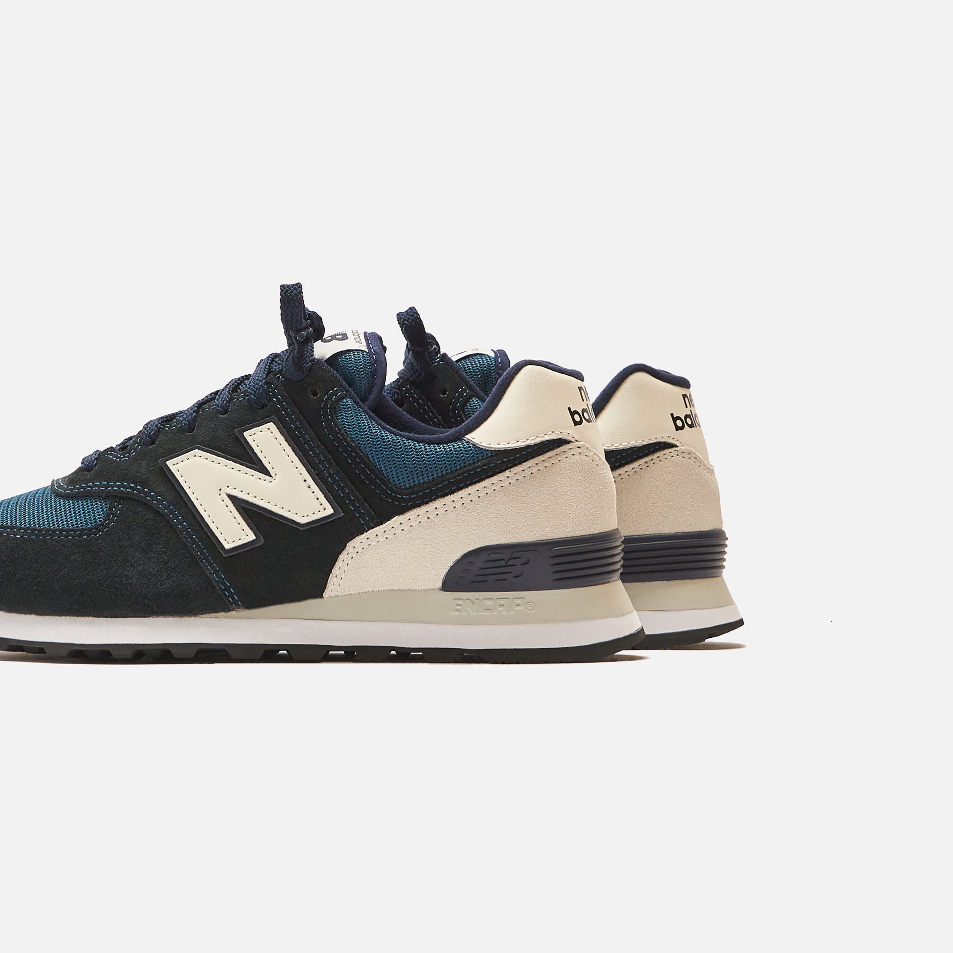 New Balance 574 - Eclipse / Munsell / White