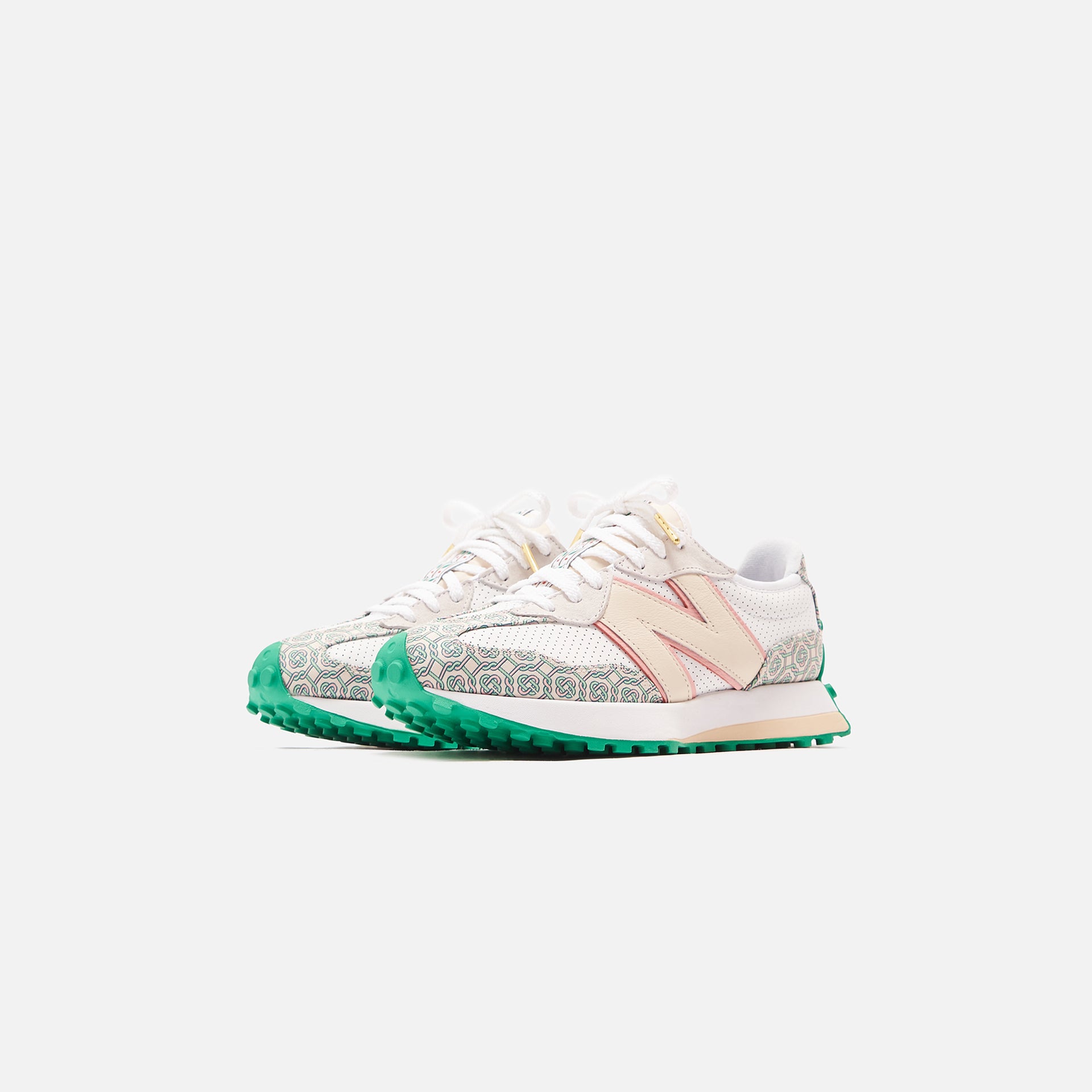 New Balance x Casablanca 327 - White / Jacquard