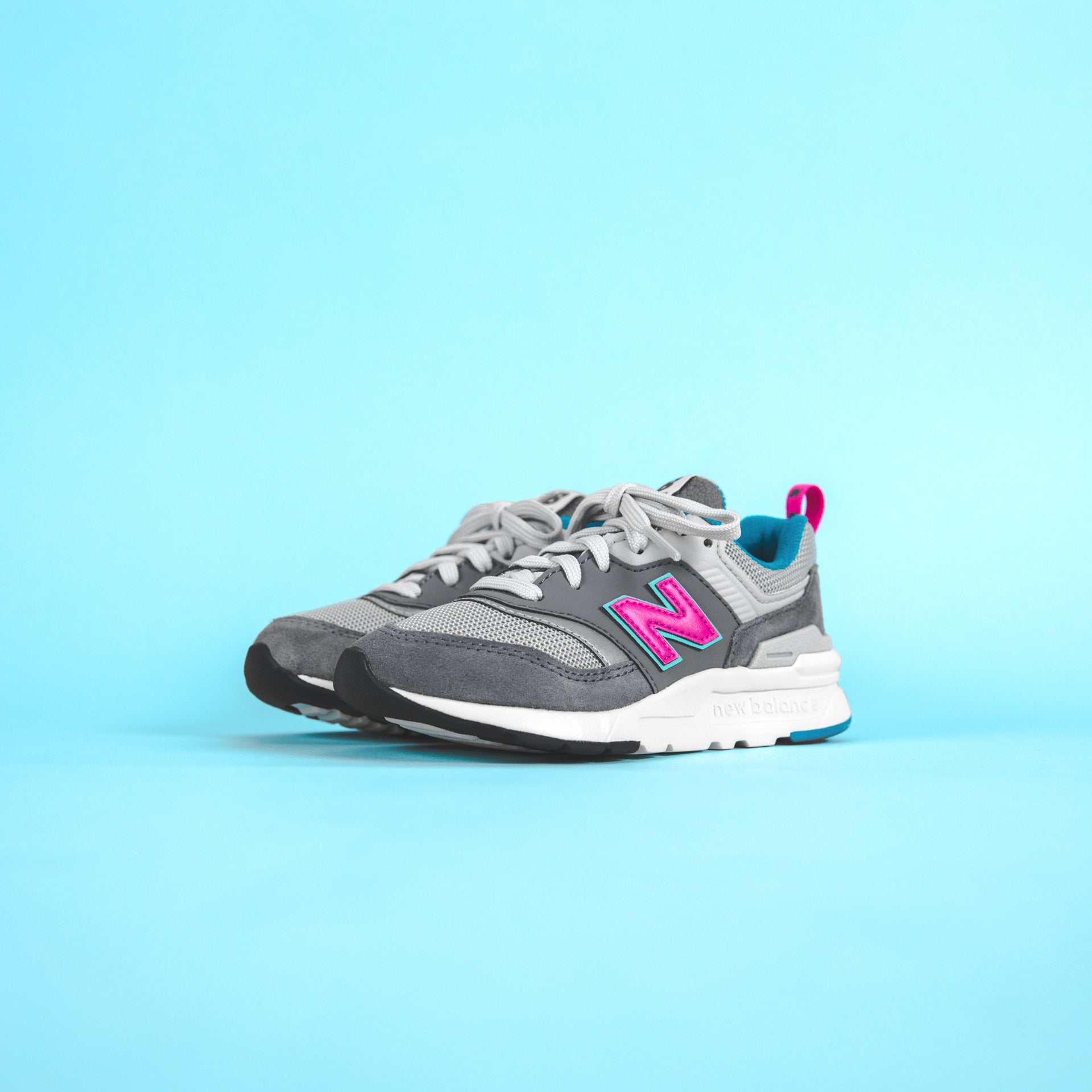 New Balance Pre-School 997 HV1 - Grey / Pink / Blue