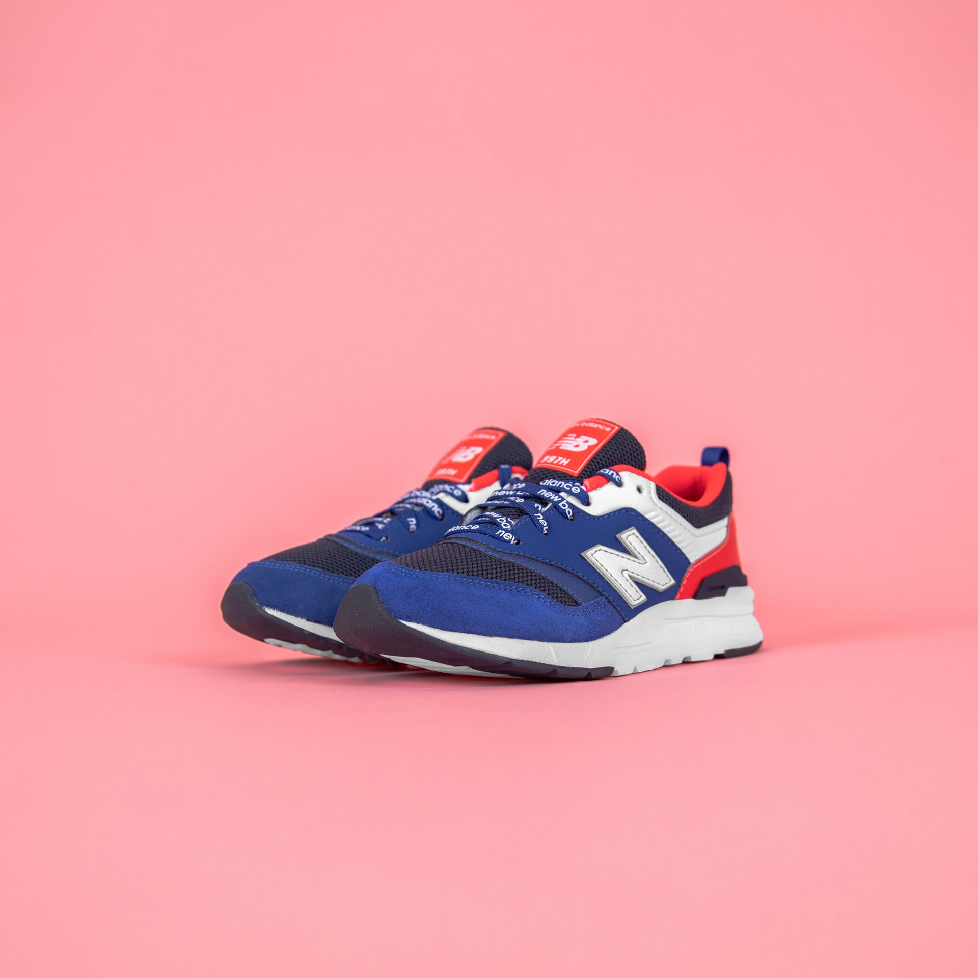 New Balance 997H Grade School - Team Royal / Energy Red