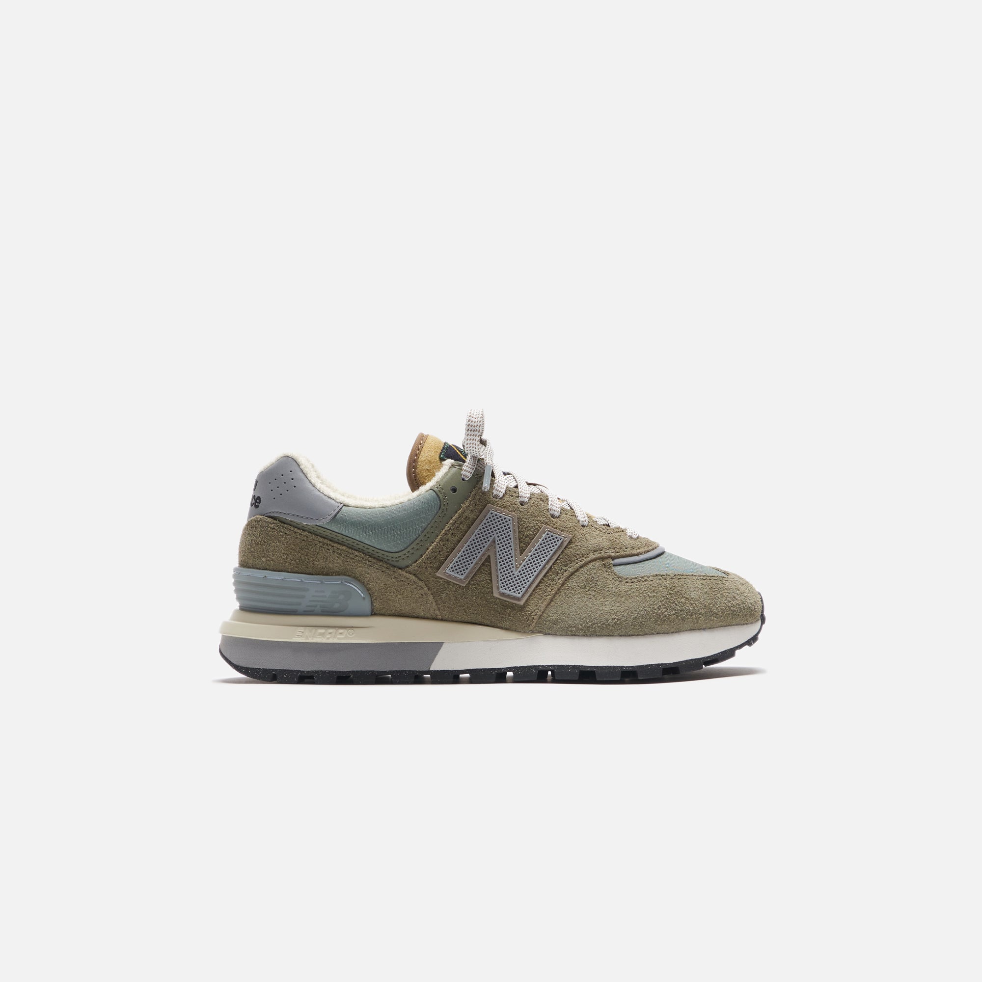 New Balance x Stone Island 574 Legacy Steel Blue Kith