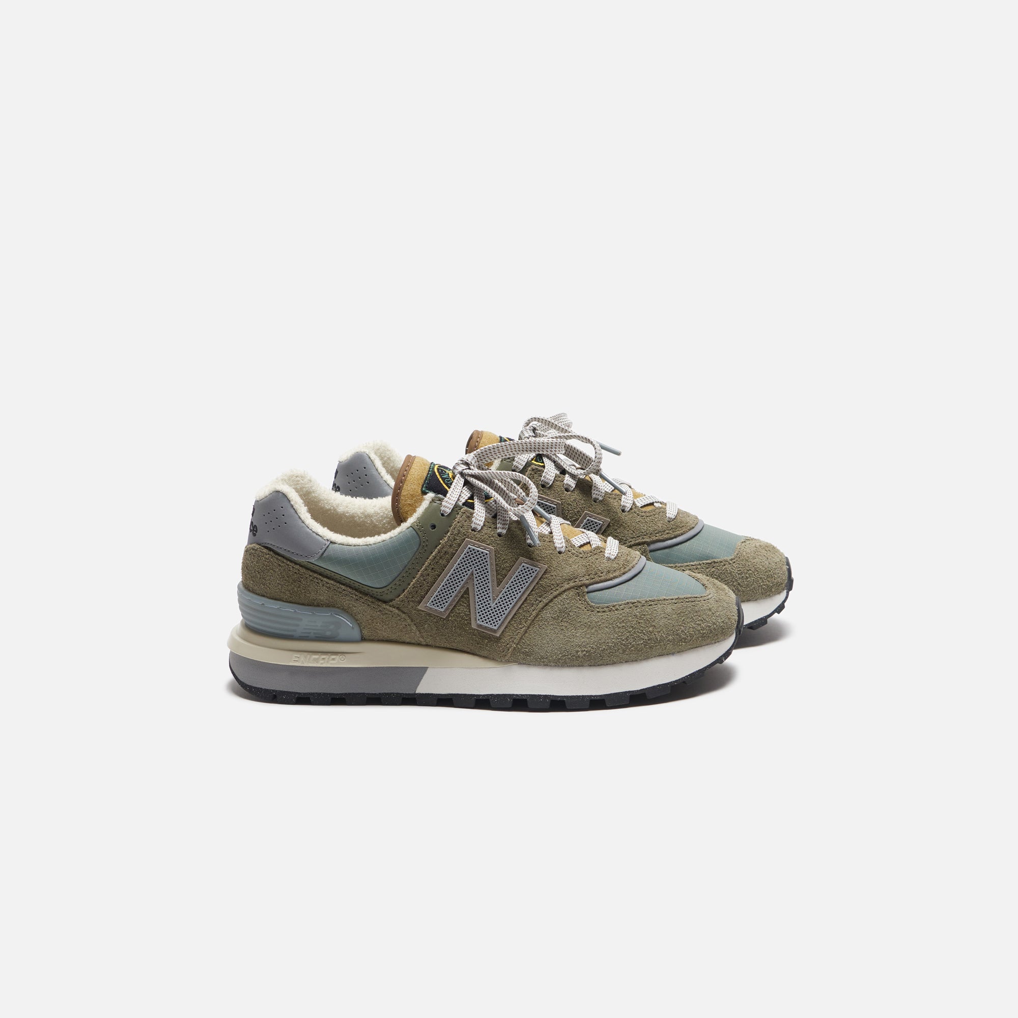 New Balance x Stone Island 574 Legacy - Steel Blue – Kith