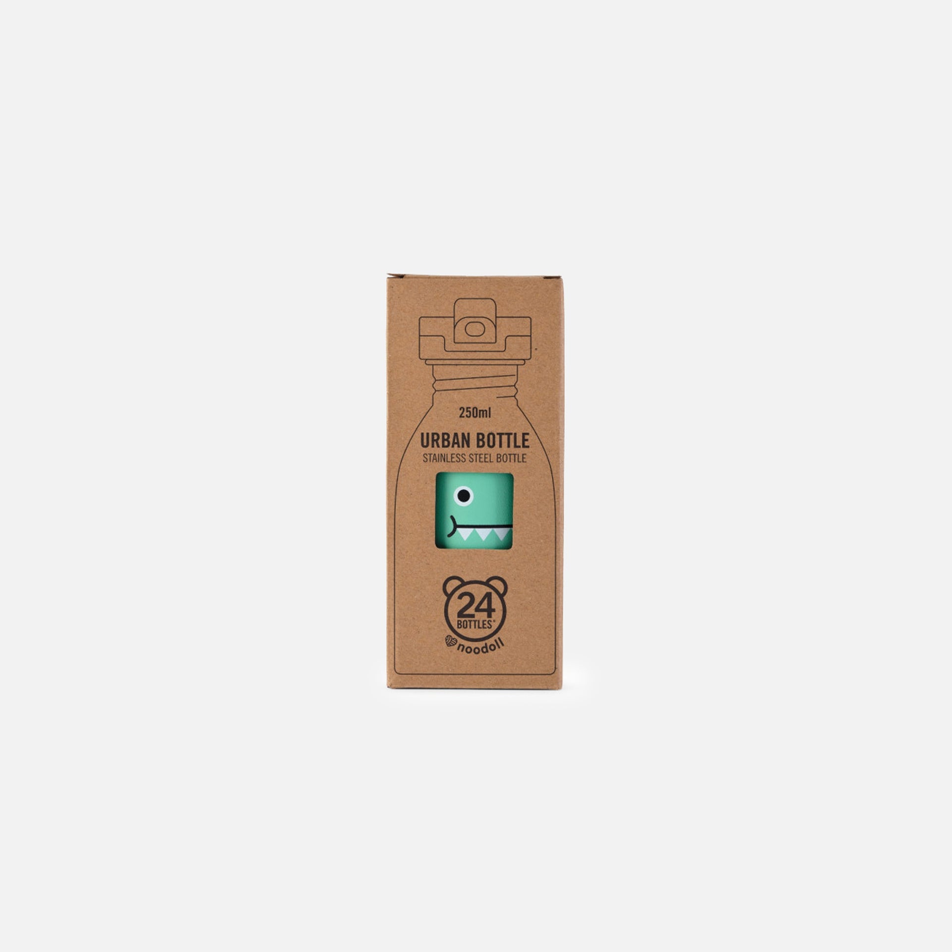 Noodoll Ricedino Water Bottle - Green