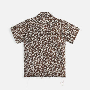 Needles C.O.B. Classic Shirt Jacquard - Leopard