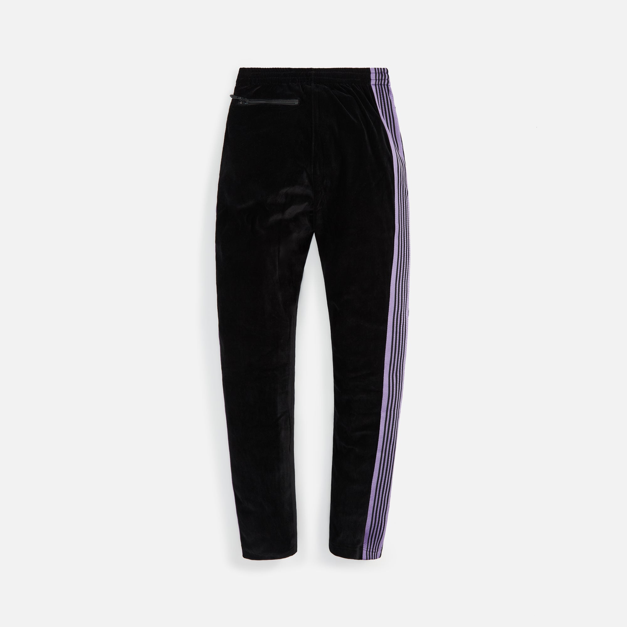 Needles Narrow Track Pant C/PE Velour - Black – Kith Needles Narrow Track Pant C/PE Velour - Black – Kith