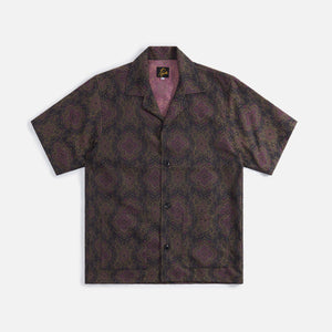 Needles Arabesque Jacquard Cabana Shirt - Black – Kith