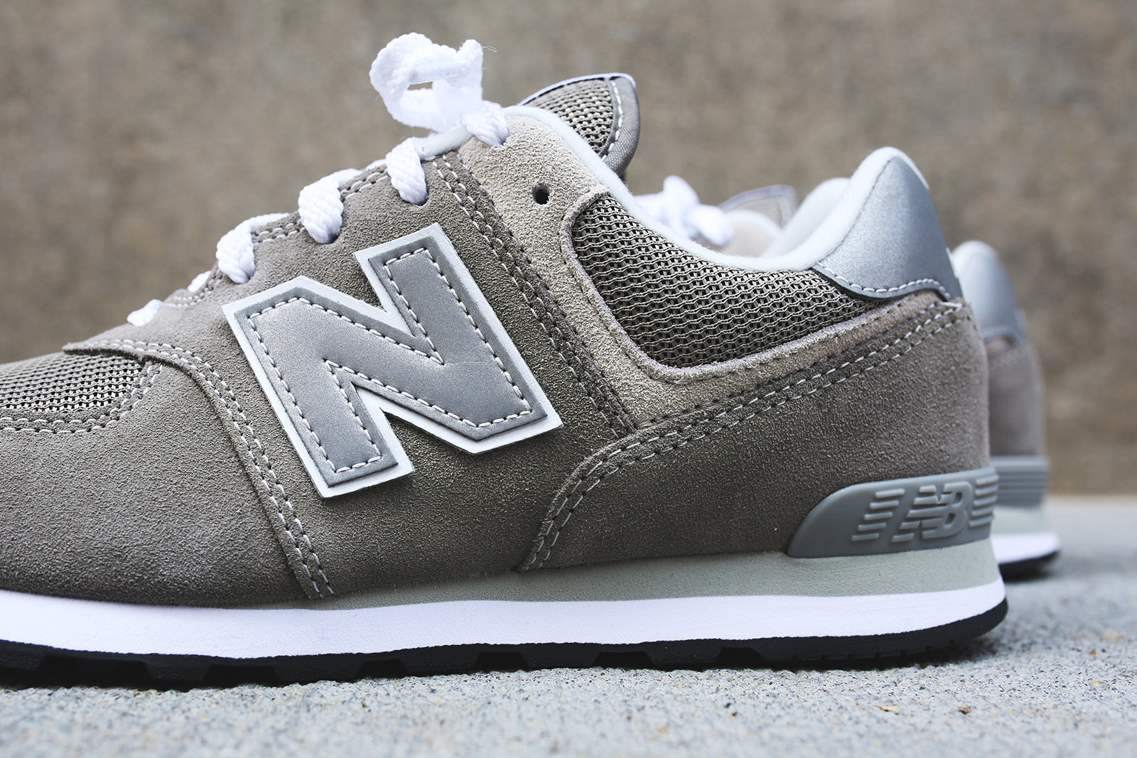 New Balance Kids GC574GG - Triple Grey