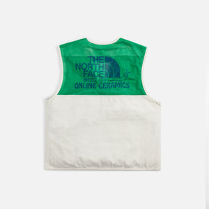 The North Face x Online Ceramics M66 Utility Field Vest - Raw Undyed / Arden Green