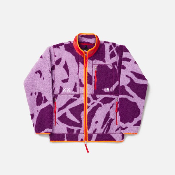 ジャケット・アウター The North Face Kaws Fleece Jacket Purple THE NORTH FACE OTHER ×KAWS FREERIDE FLEECE JACKET M Purple