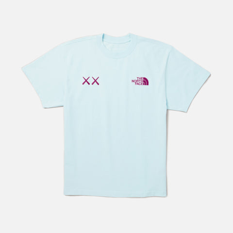 The North Face x Kaws Project Tee - Ice Blue