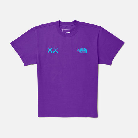 The North Face x Kaws Project Tee - Gravity Purple