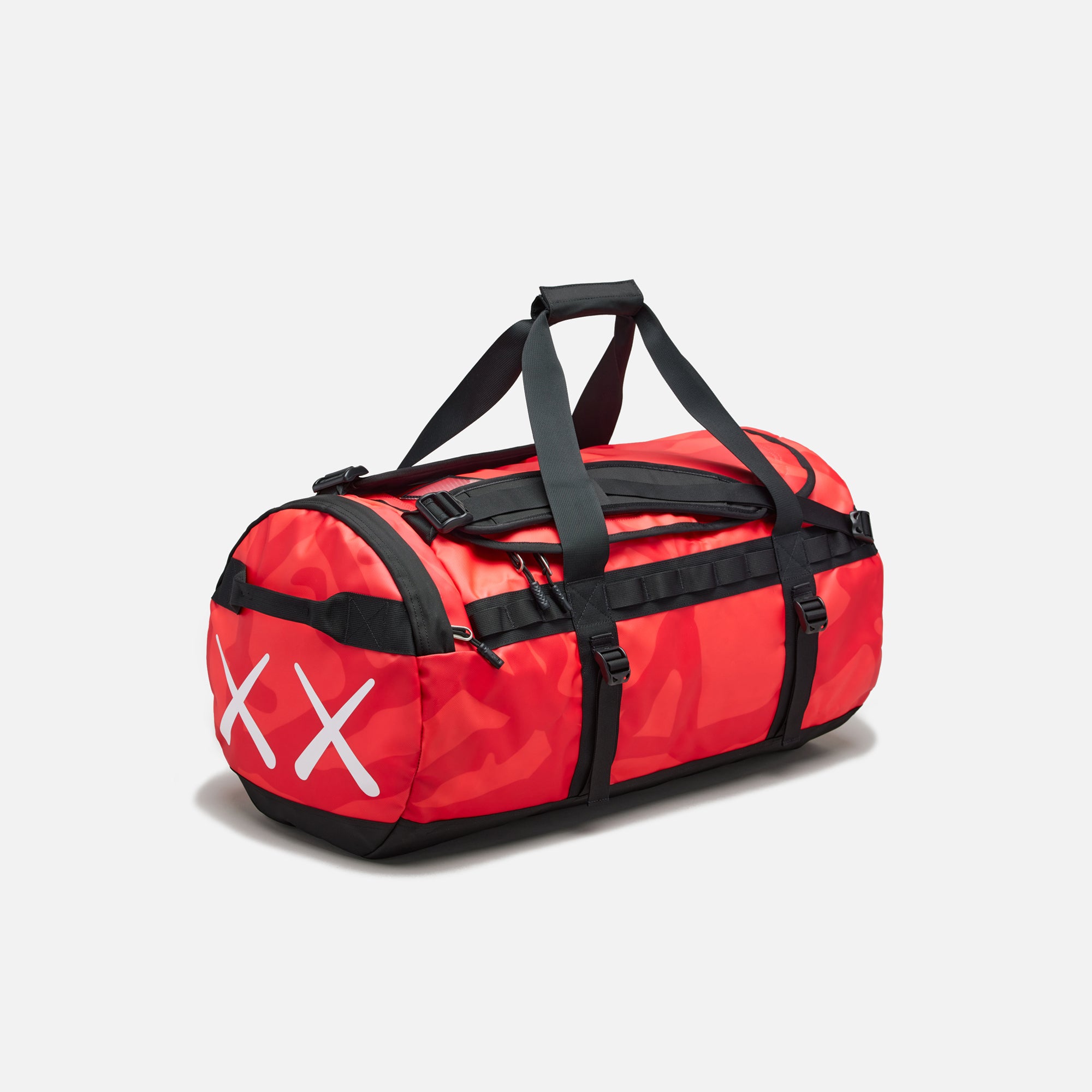 The North Face x Kaws Project Basecamp Duffel - Brilliant Coral – Kith